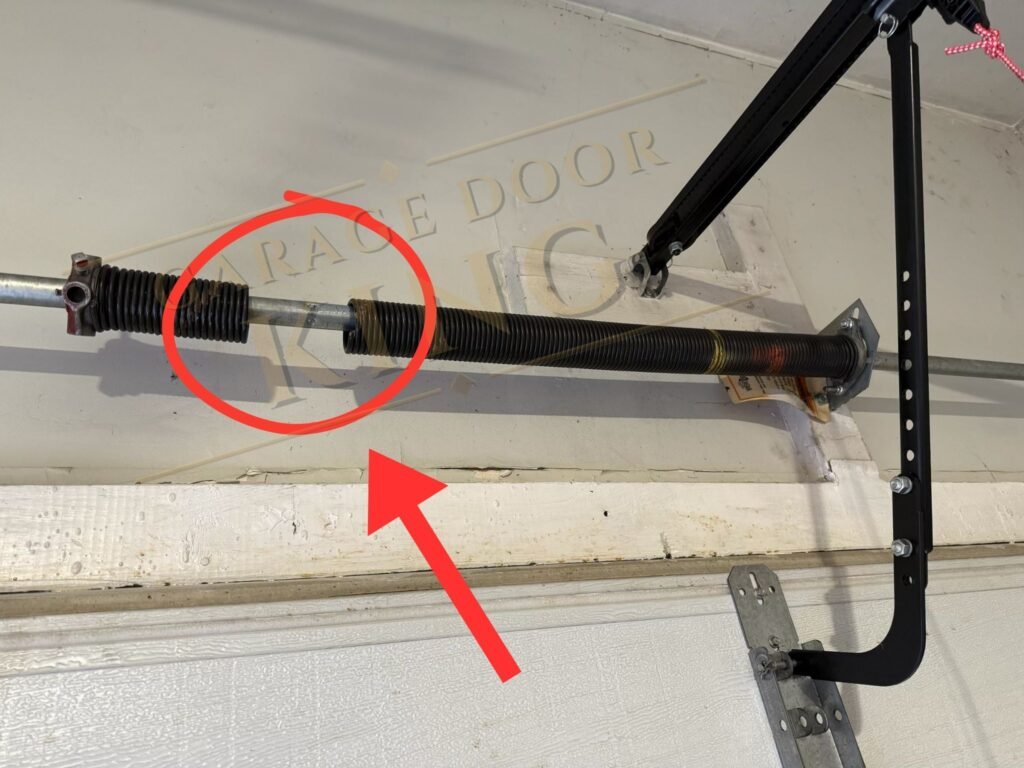 Broken Garage Door Torsion Spring Burlington