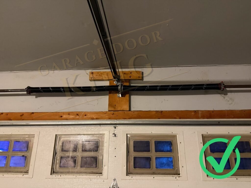Broken Garage Door Springs After Image